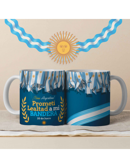 TAZAS LEALTAD A LA BANDERA