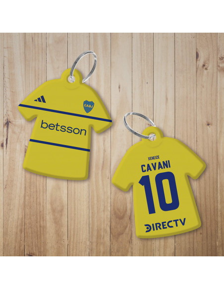 PLANTILLAS LLAVERO CAMISETA BOCA 2024