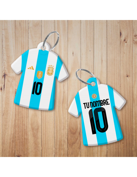 PLANTILLAS LLAVERO CAMISETA ARGENTINA 2024 2025