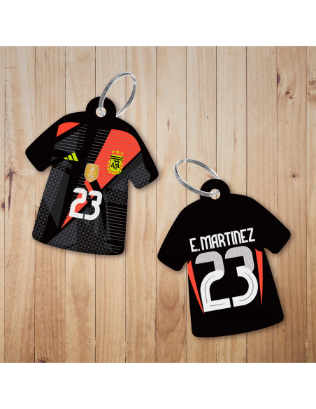 PLANTILLAS LLAVERO CAMISETA ARGENTINA 2024 2025