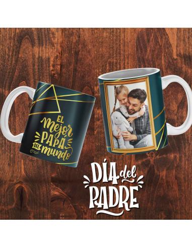 TAZAS DÍA DEL PADRE FOTOS 2024