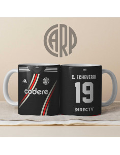 TAZA CAMISETA RIVER 2024 2025