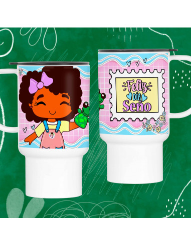 TAZA - JARRO TERMICO DIA MAESTRA...