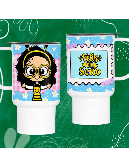 TAZA - JARRO TERMICO DIA MAESTRA JARDINERA