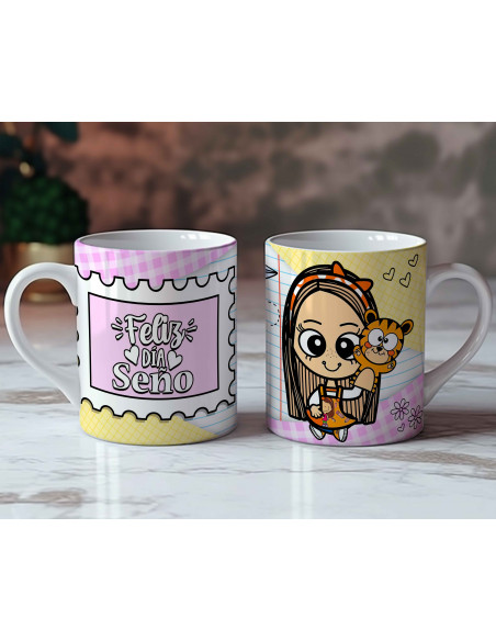 TAZA - JARRO TERMICO DIA MAESTRA JARDINERA