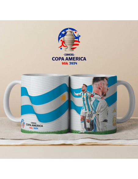 PLANTILLAS PARA TAZAS ARGENTINA COPA AMERICA 2024