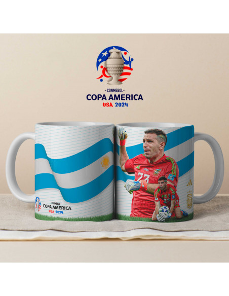PLANTILLAS PARA TAZAS ARGENTINA COPA AMERICA 2024