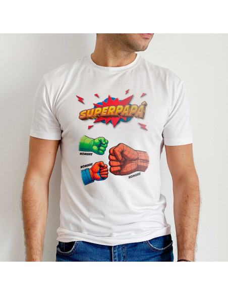 PACK MANOS PAPÁ DE SUPER HEROES DÍA DEL PADRE