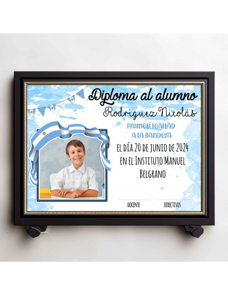 DIPLOMA LEALTAD A LA BANDERA 2024