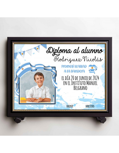 copy of DIPLOMA LEALTAD A LA BANDERA