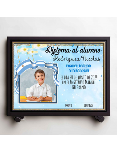 DIPLOMA LEALTAD A LA BANDERA 2024