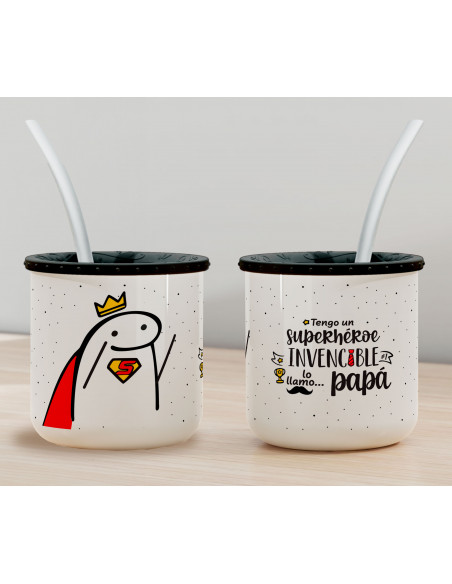 PLANTILLA PARA MATE WORKAT DIA DEL PADRE FLORK