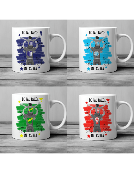 PLANTILLAS TAZAS DE TAL PALO TAL ASTILLA