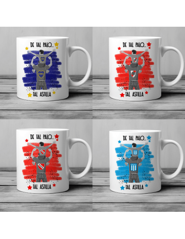 PLANTILLAS TAZAS DE TAL PALO TAL ASTILLA