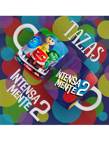 PLANTILLAS PARA TAZAS INTENSAMENTE 2