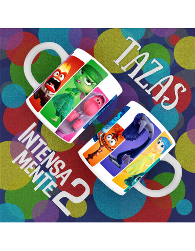 PLANTILLAS PARA TAZAS INTENSAMENTE 2