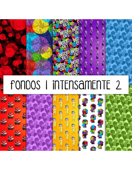 SUPER PACK FONDOS Y CLIPARTS DE INTENSAMENTE 2