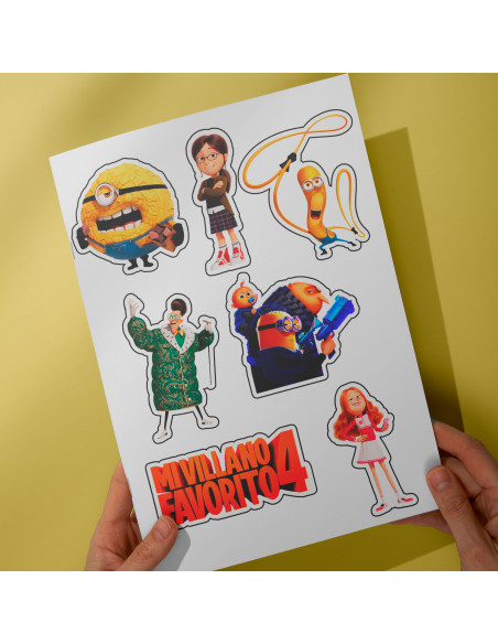 STICKERS MI VILLANO FAVORITO 4