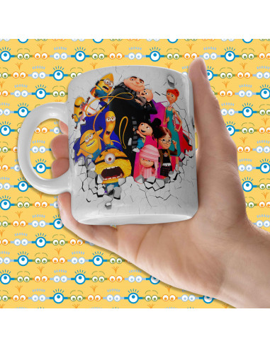 PLANTILLAS PARA TAZAS MI VILLANO...