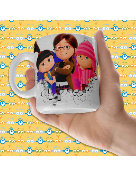 PLANTILLAS PARA TAZAS MI VILLANO FAVORITO 4