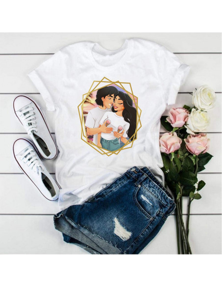 PACK  2 DE 30 DISEÑOS REMERA MUJER