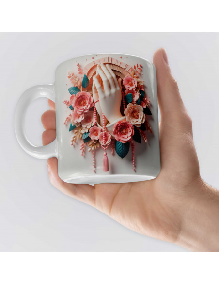 PLANTILLAS PARA TAZAS ESTILO 3D RELIGIOSAS CRISTIANAS