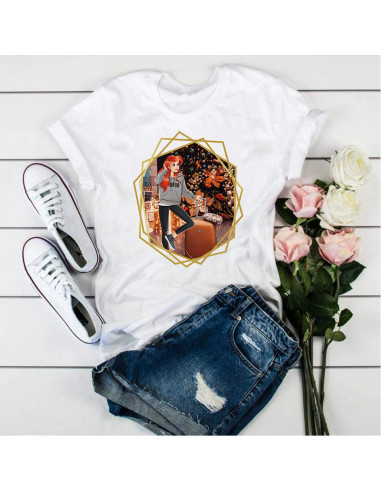 PACK  2 DE 30 DISEÑOS REMERA MUJER