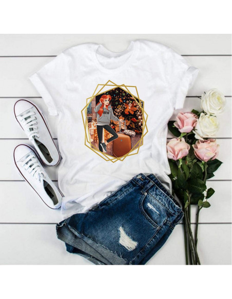 PACK  2 DE 30 DISEÑOS REMERA MUJER