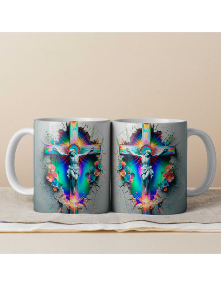 PLANTILLAS PARA TAZAS ESTILO 3D RELIGIOSAS CRISTIANAS