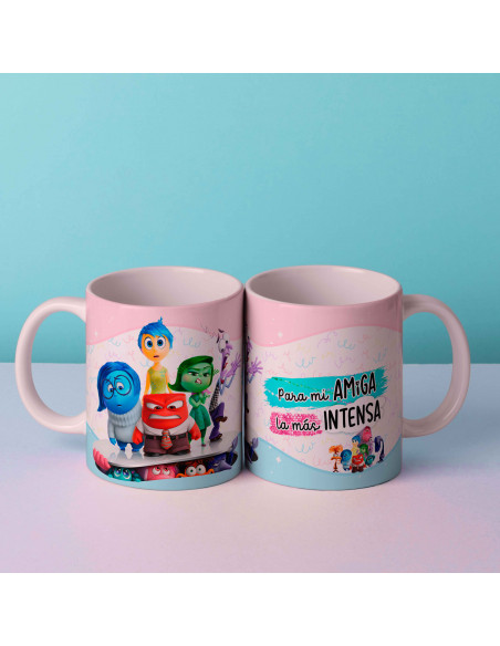 PLANTILLAS PARA TAZAS INTENSAMENTE DIA DEL AMIGO