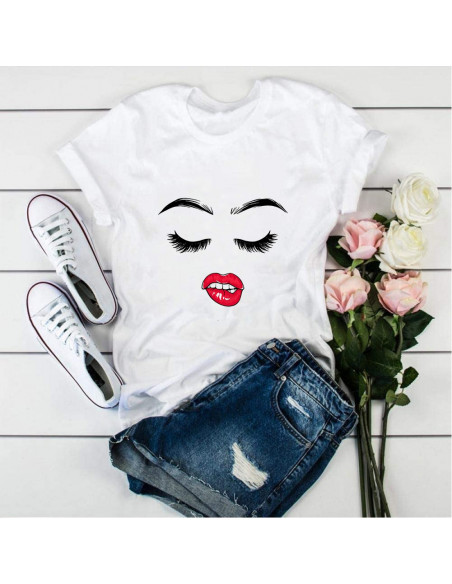 PACK  2 DE 30 DISEÑOS REMERA MUJER