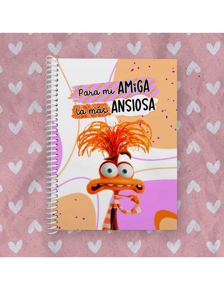 PLANTILLAS PARA CUADERNOS ANOTADORES INTENSAMENTE DIA DEL AMIGO