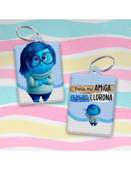 PLANTILLAS LLAVEROS RECTANGULAR DIA DEL AMIGO INTENSAMENTE