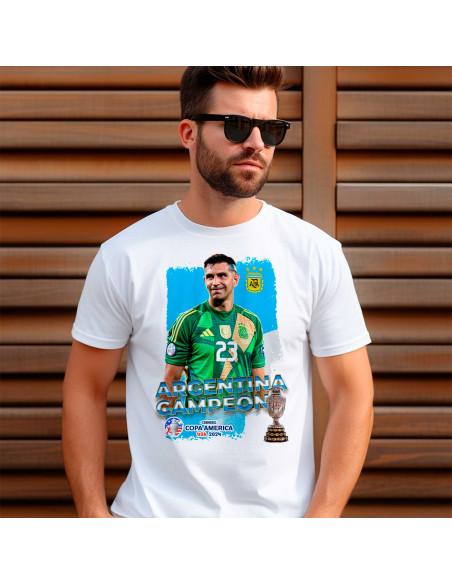 PLANTILLAS PARA REMERAS ARGENTINA CAMPEÓN COPA AMERICA 2024