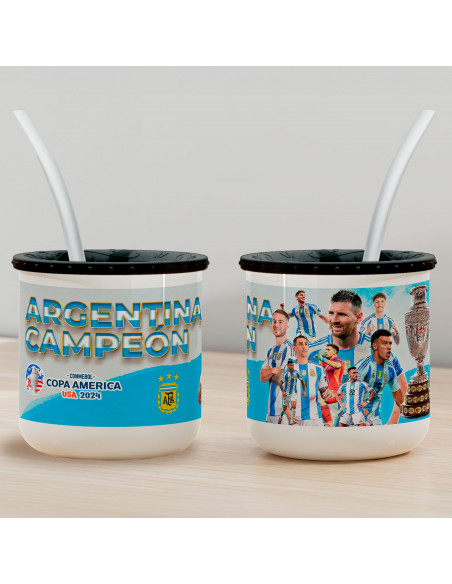 PLANTILLAS PARA MATES WORKAT ARGENTINA CAMPEÓN COPA AMERICA 2024