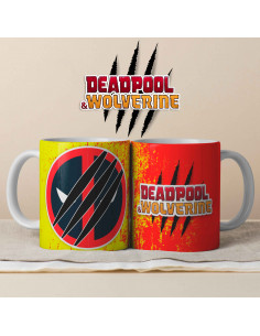 PLANTILLAS TAZAS DEADPOOL... 2