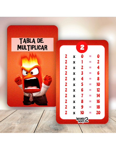 copy of TABLA DE MULTIPLICAR PACK 3