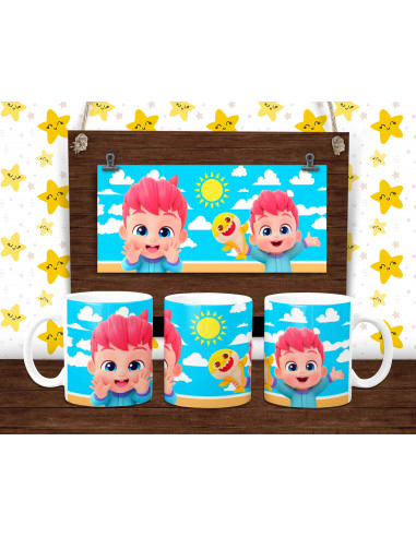 PLANTILLAS PARA TAZAS INFANTILES PACK 1