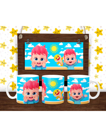 PLANTILLAS PARA TAZAS INFANTILES PACK 1