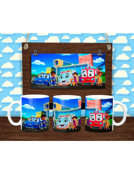 PLANTILLAS PARA TAZAS INFANTILES PACK 3