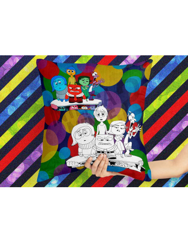 PLANTILLAS ALMOHADONES PARA COLOREAR...