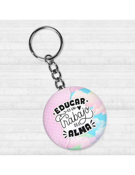 PLANTILLAS PARA LLAVEROS / PINES DIA DEL MAESTRO