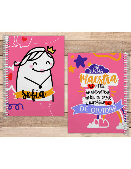 PLANTILLAS PARA CUADERNOS ANOTADORES FLORK DIA DEL MAESTRO