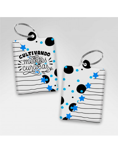 PLANTILLAS LLAVEROS RECTANGULAR DIA...