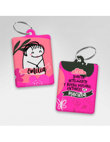 PLANTILLAS LLAVEROS RECTANGULAR DIA...