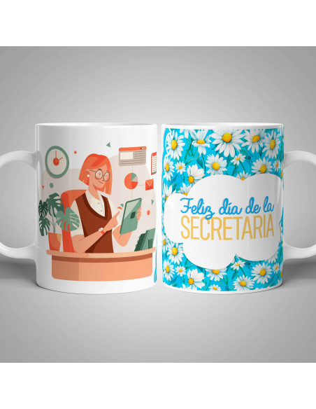 PLANTILLAS TAZAS DIA DE LA SECRETARIA