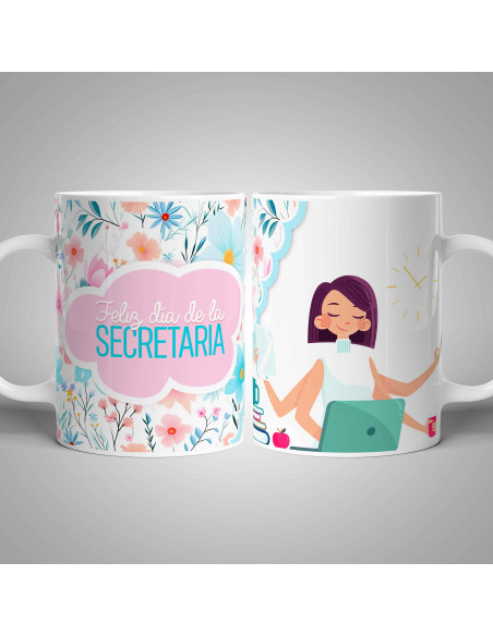 PLANTILLAS TAZAS DIA DE LA SECRETARIA
