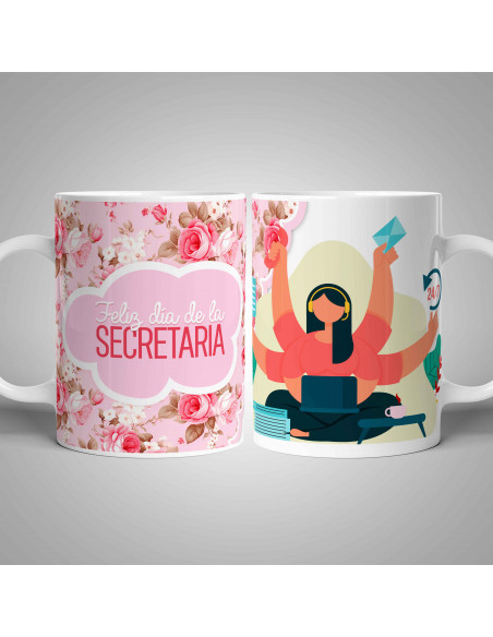 PLANTILLAS TAZAS DIA DE LA SECRETARIA