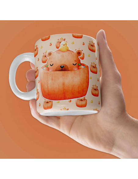 PLANTILLAS TAZAS CARPINCHOS CAPYBARA