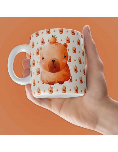 PLANTILLAS TAZAS CARPINCHOS CAPYBARA